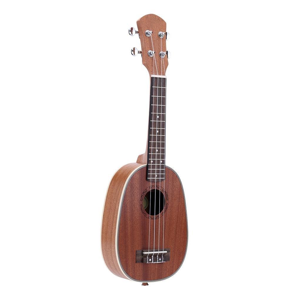 21 inch Ukelele Set 15 Fret 4 Strings Mini Guitarra Strings Instrument Guitar Accessories For Beginner Music Gifts - AKLOT