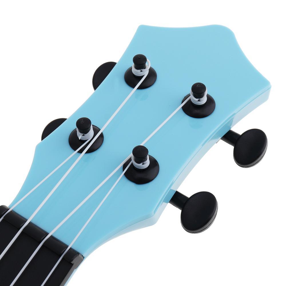 4 Strings 21 Inch Soprano Acoustic Ukulele Colorful Uke Hawaii Guitar Guitarra Musica Instrument for Kids and Music Beginner - AKLOT