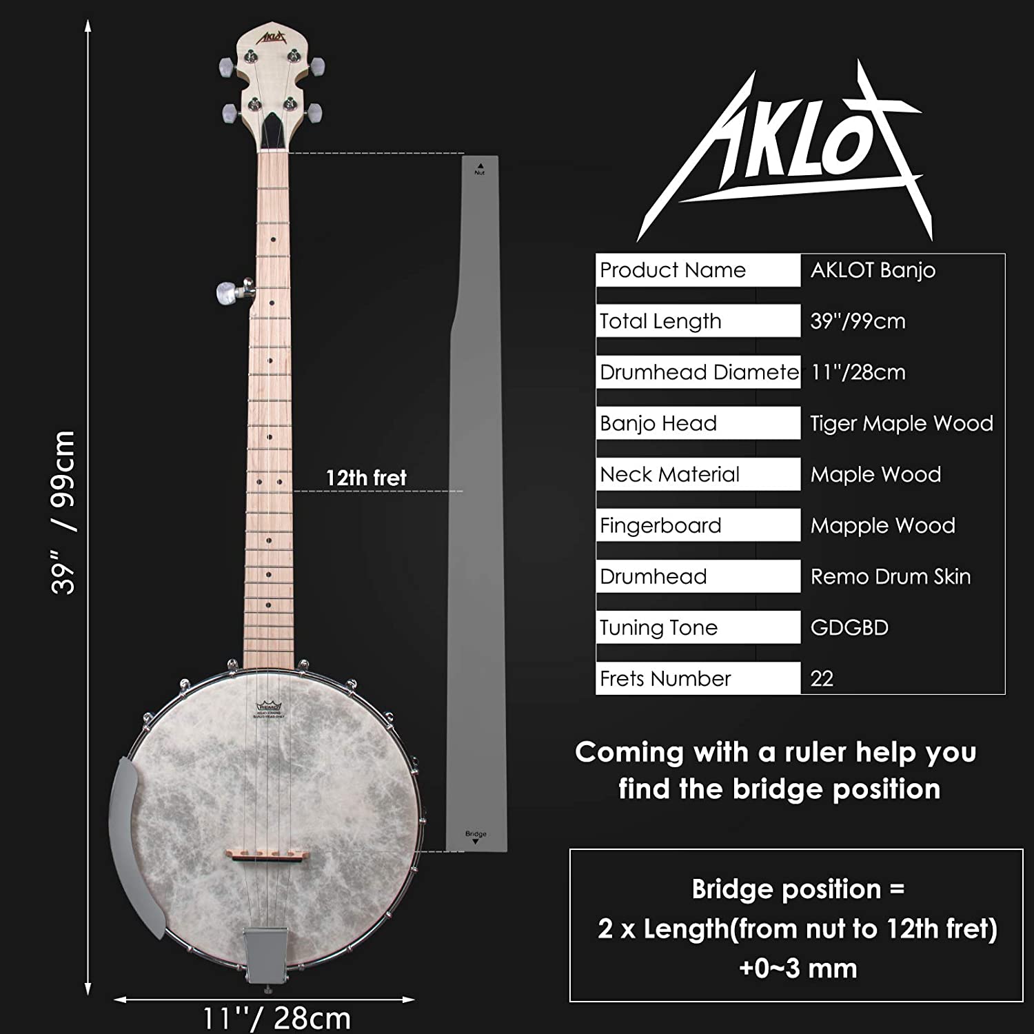 Banjo size store